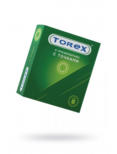 Презервативы точечные torex №3