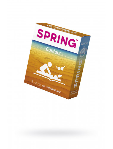 Презервативы spring контурные № 3 шт