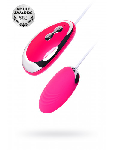Виброяйцо toyfa a-toys силикон розовый 6,5 см