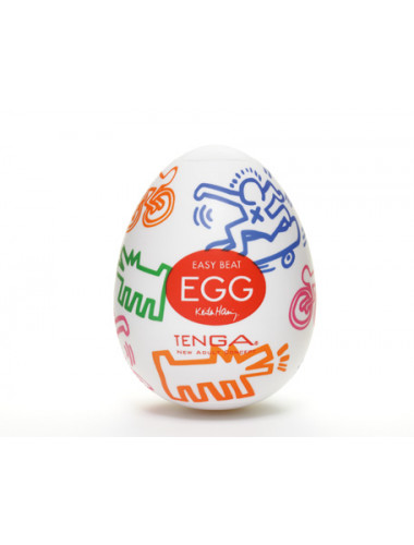 Мастурбатор tenga&keith haring egg street "улица"