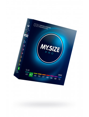 Презервативы my.size № 3 размер 47 ширина 4,7 см