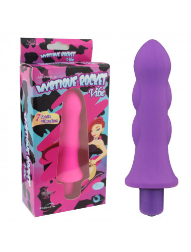 Минивибратор mystiqve rocket фиолетовый 12,5 см